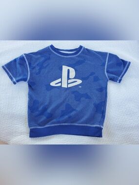 Sony Royal Blue Graphic Logo Tee